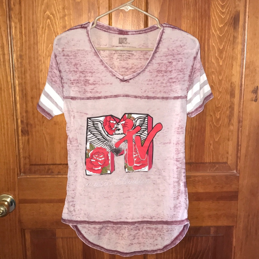 Vintage high low t shirt